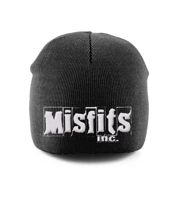 Pull-On Beanie - Misfits inc white logo