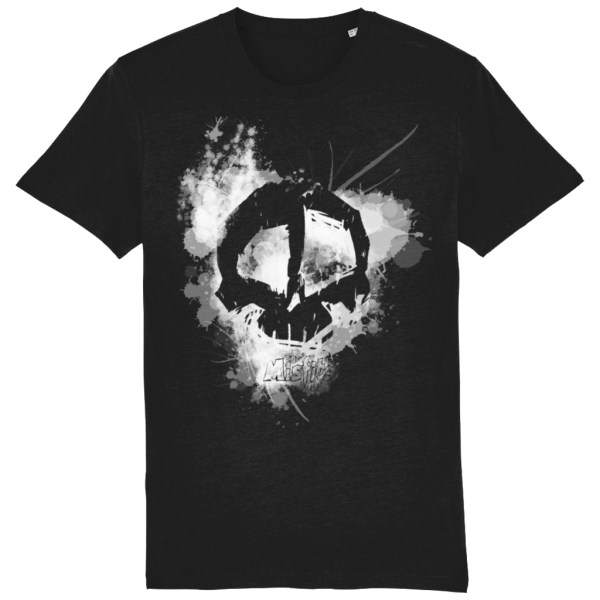 Misfits Inc Skull Splatter T-Shirt Organic Cotton Design