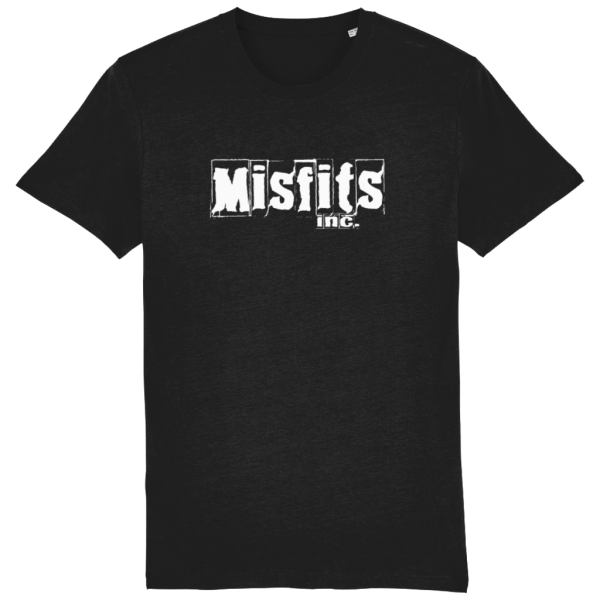 Black T-shirt, Organic Cotton T-shirts, Quality Tees, Misfits inc Tshirt, White Logo Tshirts - Its A T-Shirt That Will Change Your Life By One More Tshirt