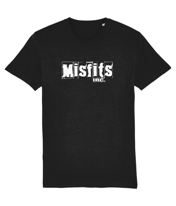 Black T-shirt, Organic Cotton T-shirts, Quality Tees, Misfits inc Tshirt, White Logo Tshirts - Its A T-Shirt That Will Change Your Life By One More Tshirt